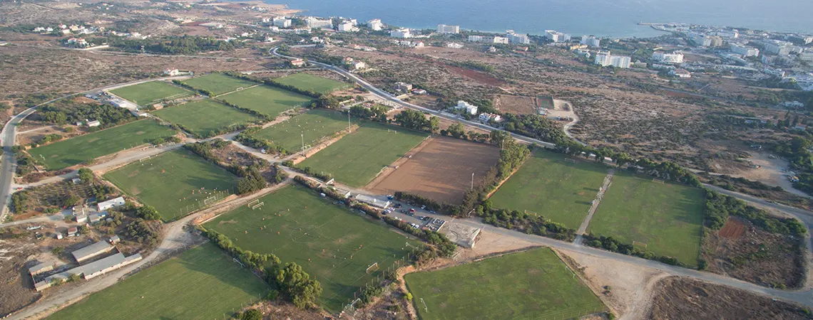 Fussballanlage Aiya Napa Zypern
